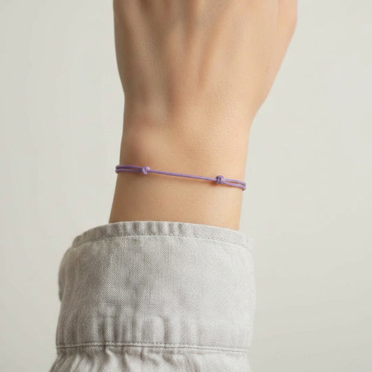 Bracelet Fil d'Intention — Lavande · Le Rêve